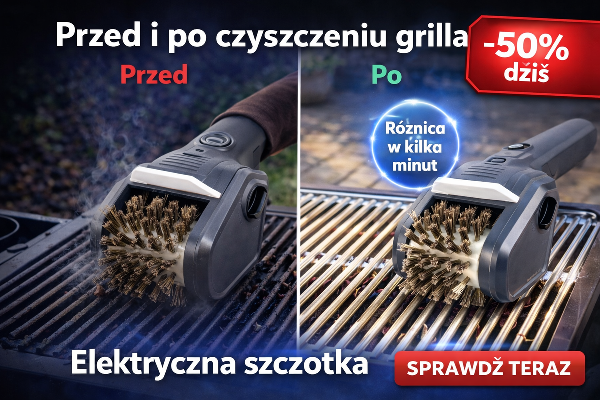 Elektryczny skrobak do grilla -GrillMaster 3.0