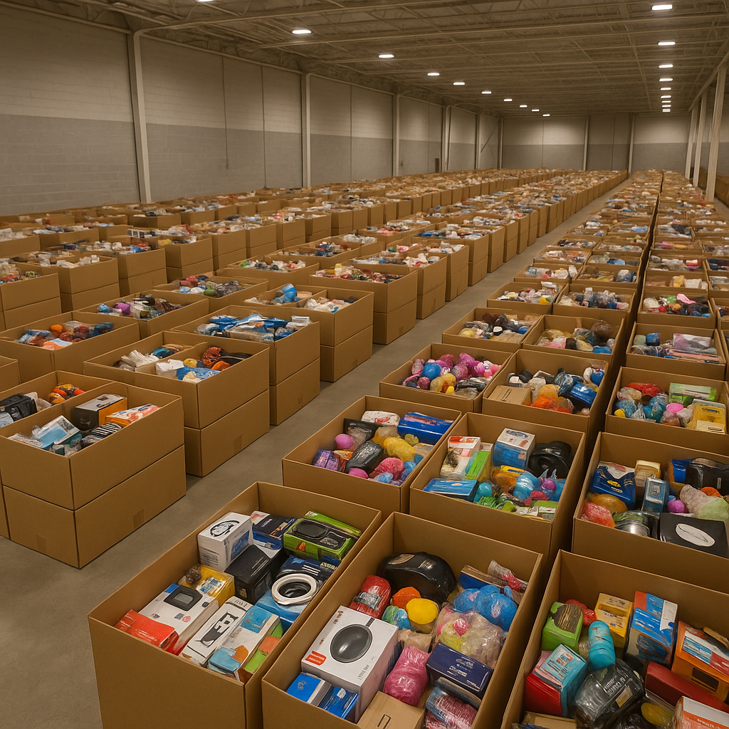 Boxy ze zwrotów konsumenckich i nadwyżek magazynowych A B bez C