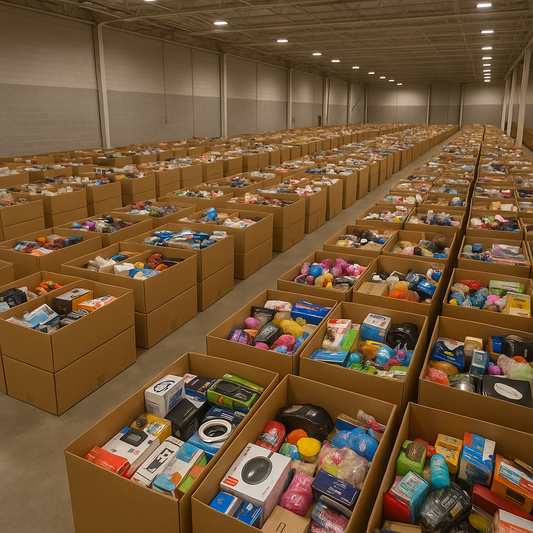 Boxy ze zwrotów konsumenckich i nadwyżek magazynowych A B bez C