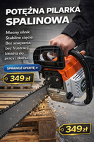 Mocna pilarka spalinowa BHT 3,8 KM