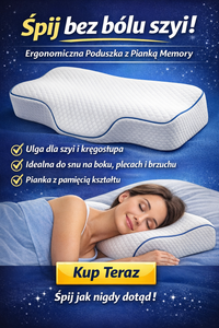LuminaSleep™ – Ulga dla szyi i kręgosłupa każdej nocy